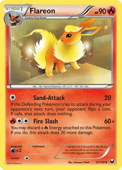 Flareon 12/108 Dark Explorers