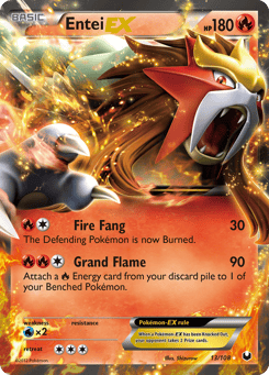 Entei-EX 13/108 Dark Explorers