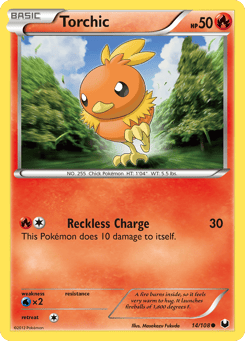 Torchic 14/108 Dark Explorers