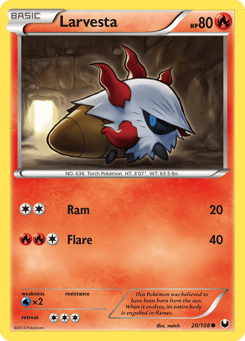 Larvesta 20/108 Dark Explorers