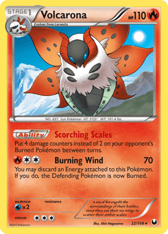 Volcarona 22/108 Dark Explorers