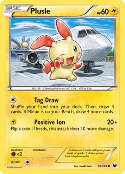 Plusle 39/108 Dark Explorers