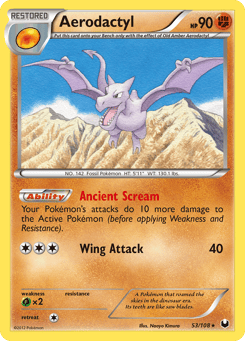 Aerodactyl 53/108 Dark Explorers