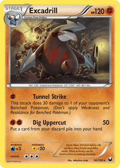Excadrill 56/108 Dark Explorers