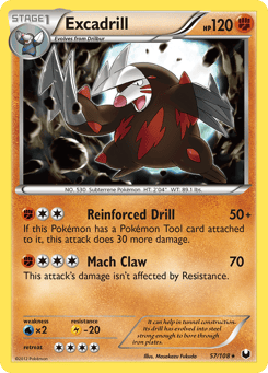 Excadrill 57/108 Dark Explorers