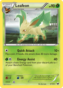 Leafeon 6/108 Dark Explorers