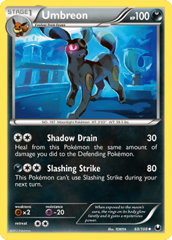 Umbreon 60/108 Dark Explorers