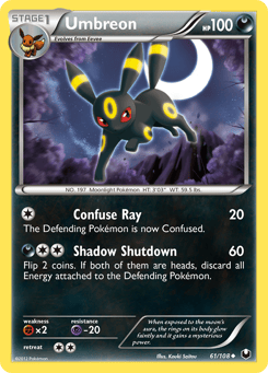 Umbreon 61/108 Dark Explorers