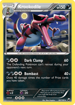 Krookodile 66/108 Dark Explorers