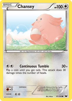 Chansey 81/108 Dark Explorers