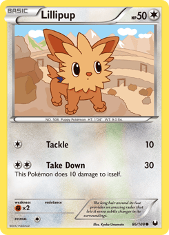 Lillipup 86/108 Dark Explorers