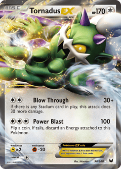 Tornadus-EX 90/108 Dark Explorers