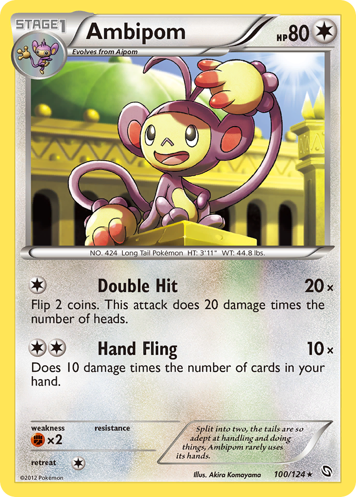 Ambipom 100/124 Dragons Exalted