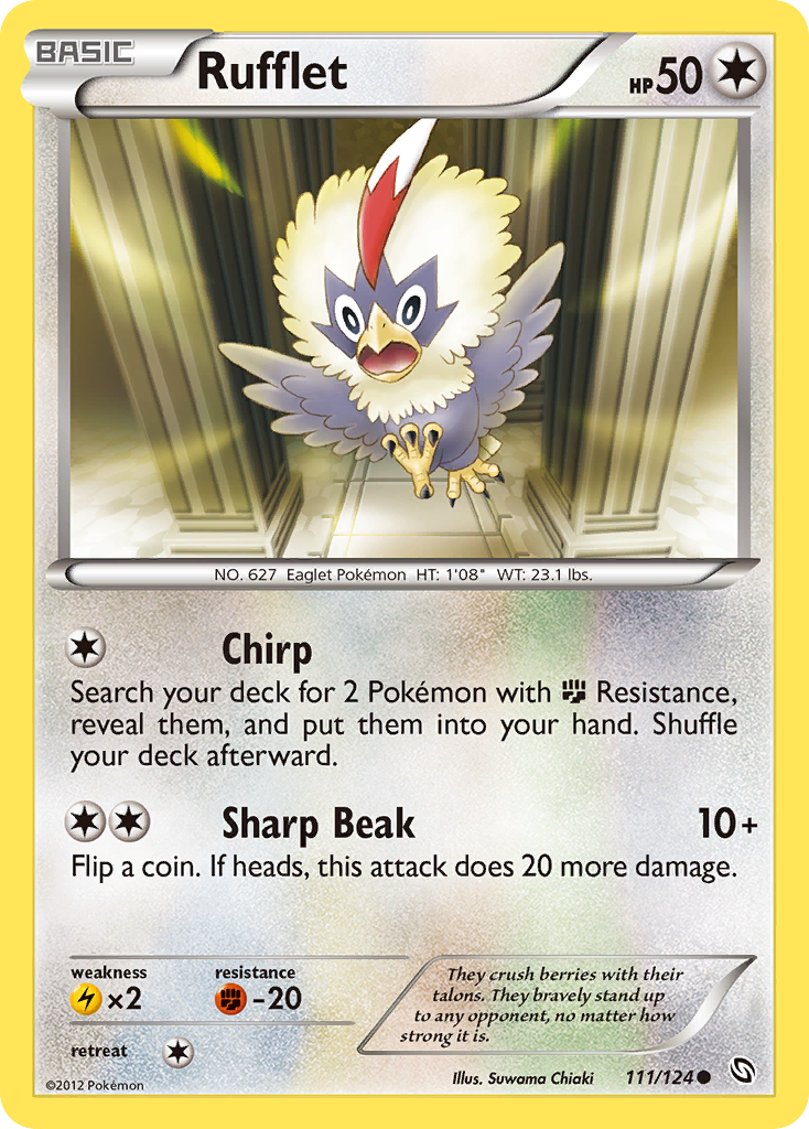 Rufflet 111/124 Dragons Exalted