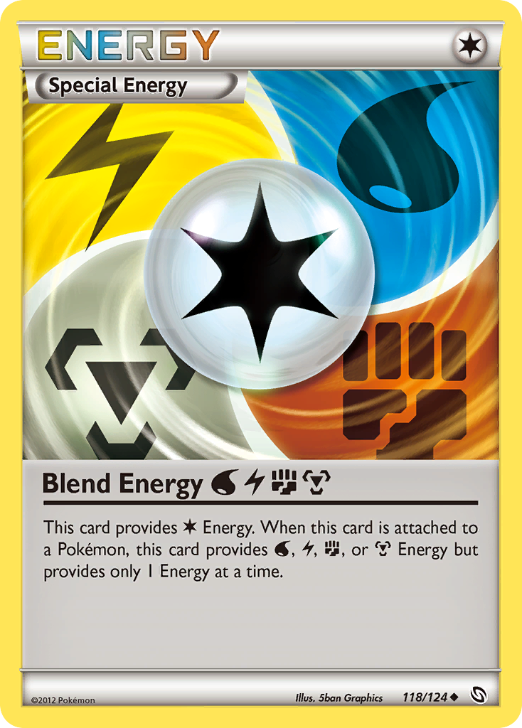 Blend Energy WaterLightningFightingMetal 118/124 Dragons Exalted