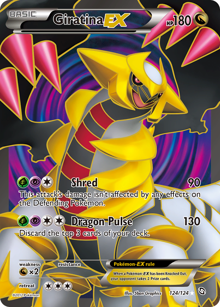 Giratina-EX 124/124 Dragons Exalted