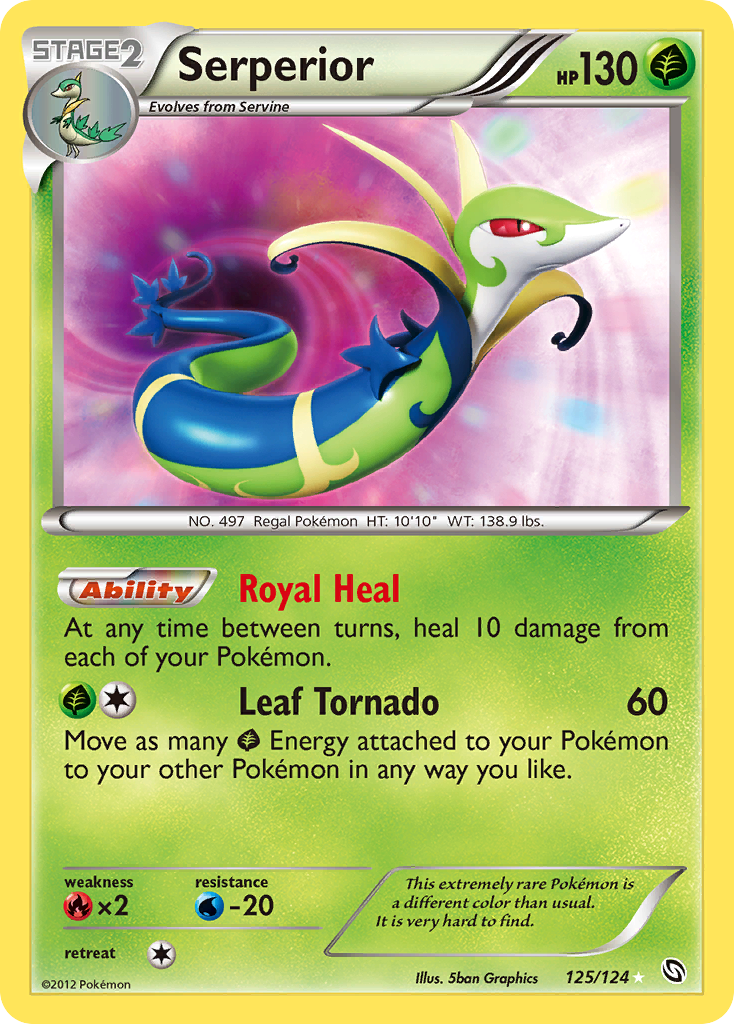Serperior 125/124 Dragons Exalted