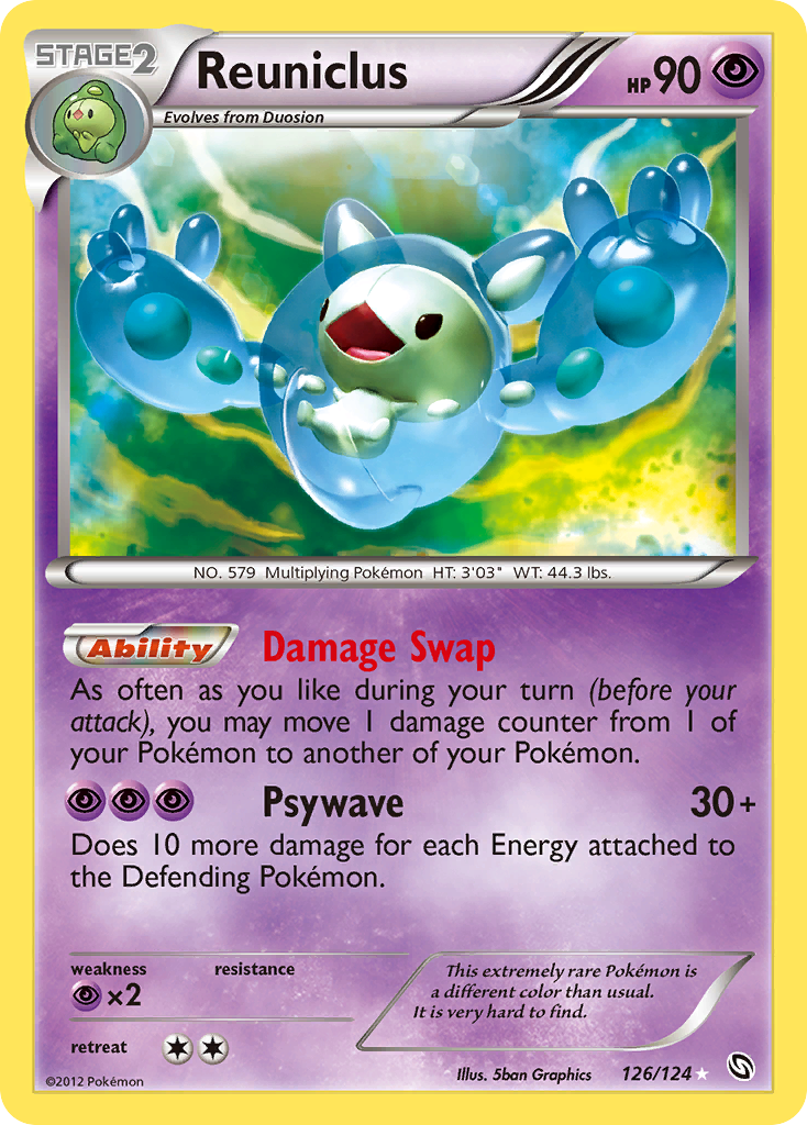 Reuniclus 126/124 Dragons Exalted