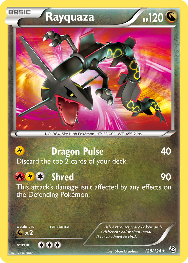Rayquaza 128/124 Dragons Exalted