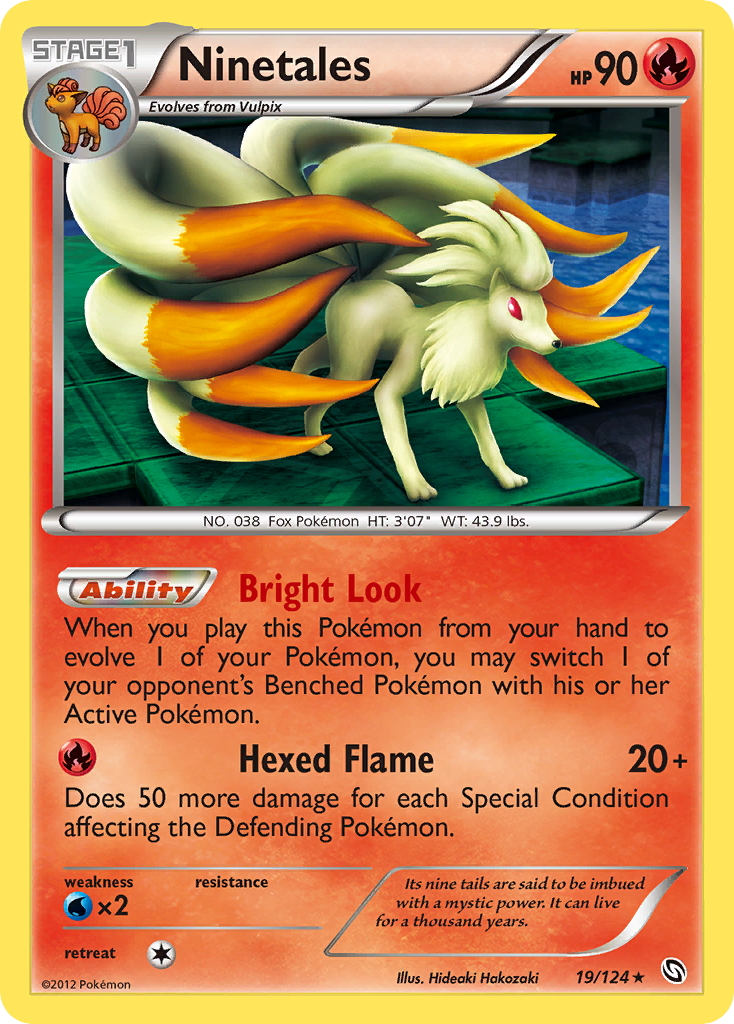 Ninetales 19/124 Dragons Exalted