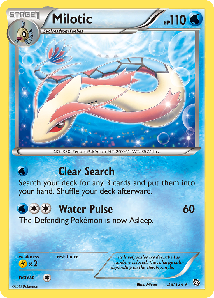 Milotic 28/124 Dragons Exalted