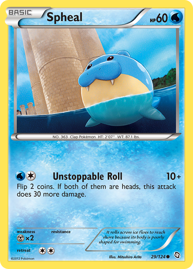 Spheal 29/124 Dragons Exalted