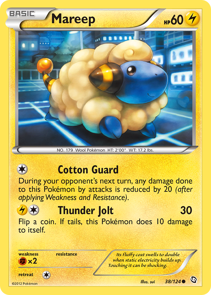 Mareep 38/124 Dragons Exalted