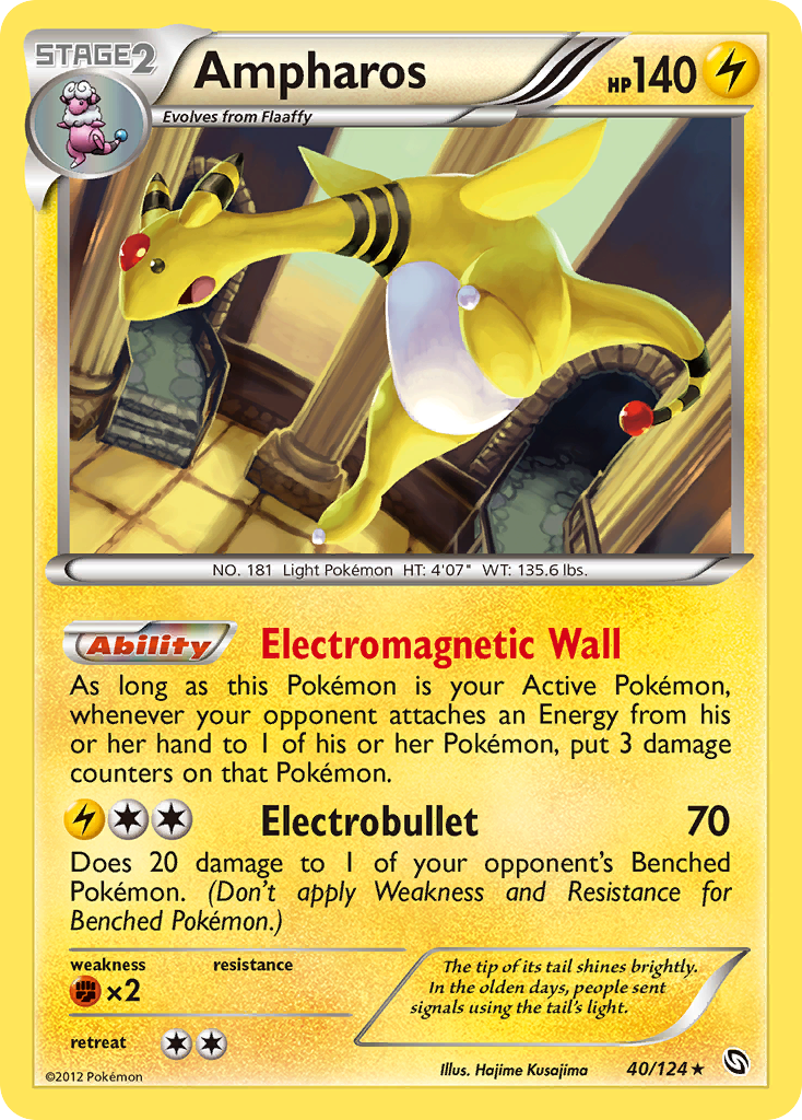 Ampharos 40/124 Dragons Exalted