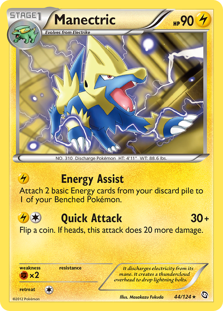 Manectric 44/124 Dragons Exalted