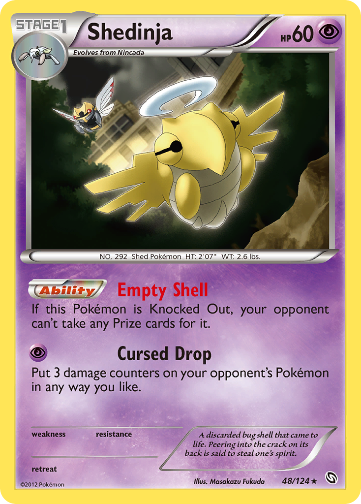 Shedinja 48/124 Dragons Exalted