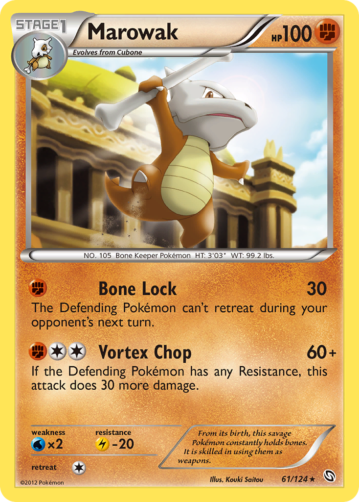 Marowak 61/124 Dragons Exalted