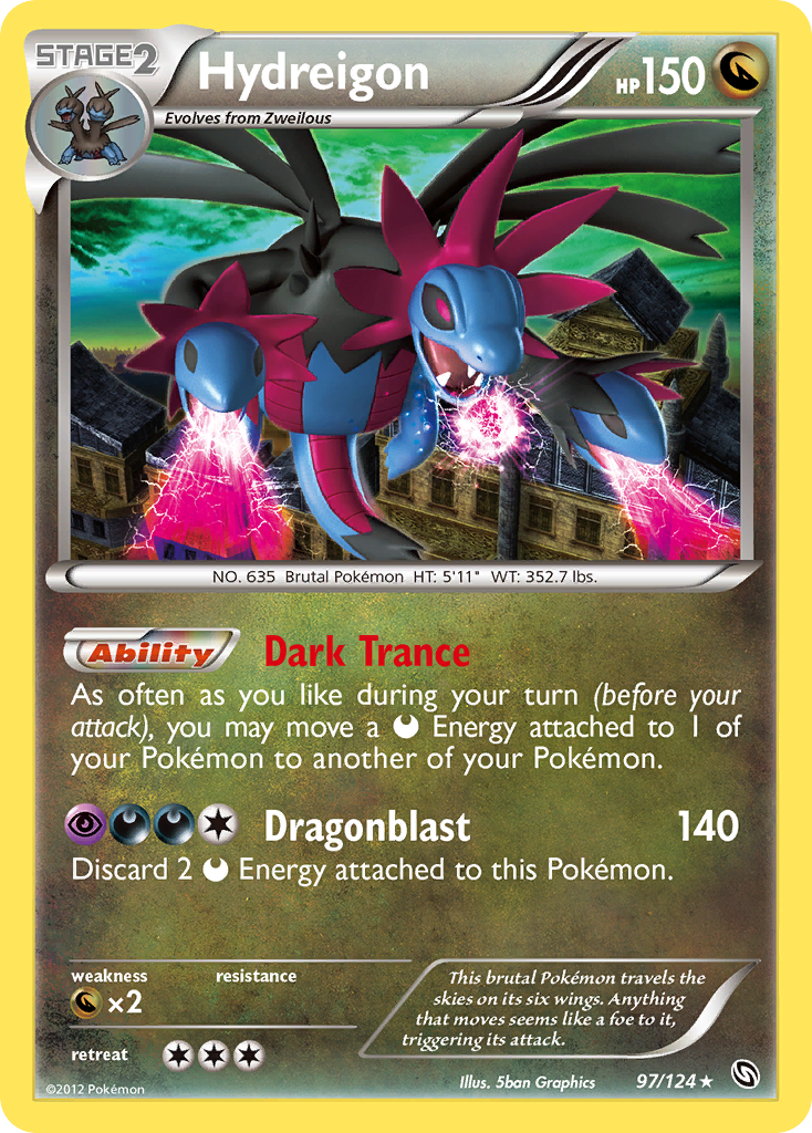 Hydreigon 97/124 Dragons Exalted