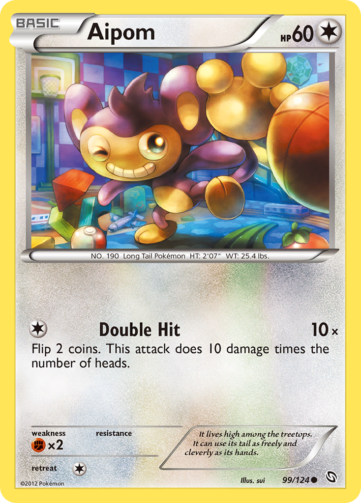Aipom 99/124 Dragons Exalted