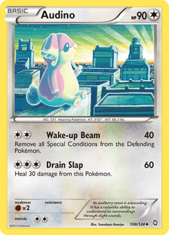 Audino 108/124 Dragons Exalted