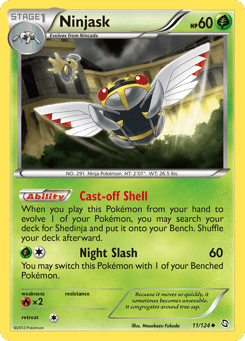 Ninjask 11/124 Dragons Exalted