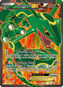Rayquaza-EX 123/124 Dragons Exalted