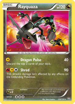 Rayquaza 128/124 Dragons Exalted