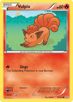 Vulpix 18/124 Dragons Exalted