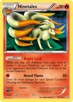 Ninetales 19/124 Dragons Exalted