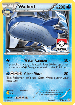 Wailord 26/124 Dragons Exalted