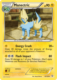 Manectric 43/124 Dragons Exalted