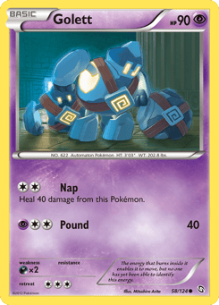 Golett 58/124 Dragons Exalted