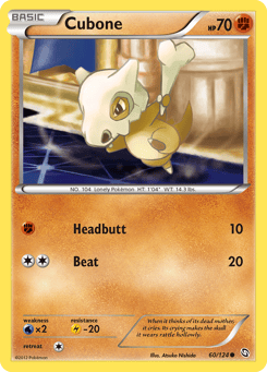 Cubone 60/124 Dragons Exalted