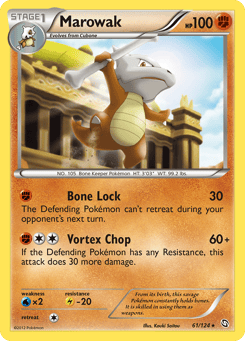 Marowak 61/124 Dragons Exalted
