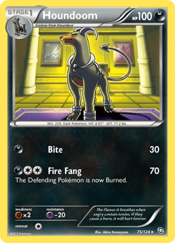 Houndoom 75/124 Dragons Exalted