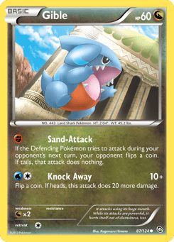 Gible 87/124 Dragons Exalted