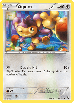 Aipom 99/124 Dragons Exalted