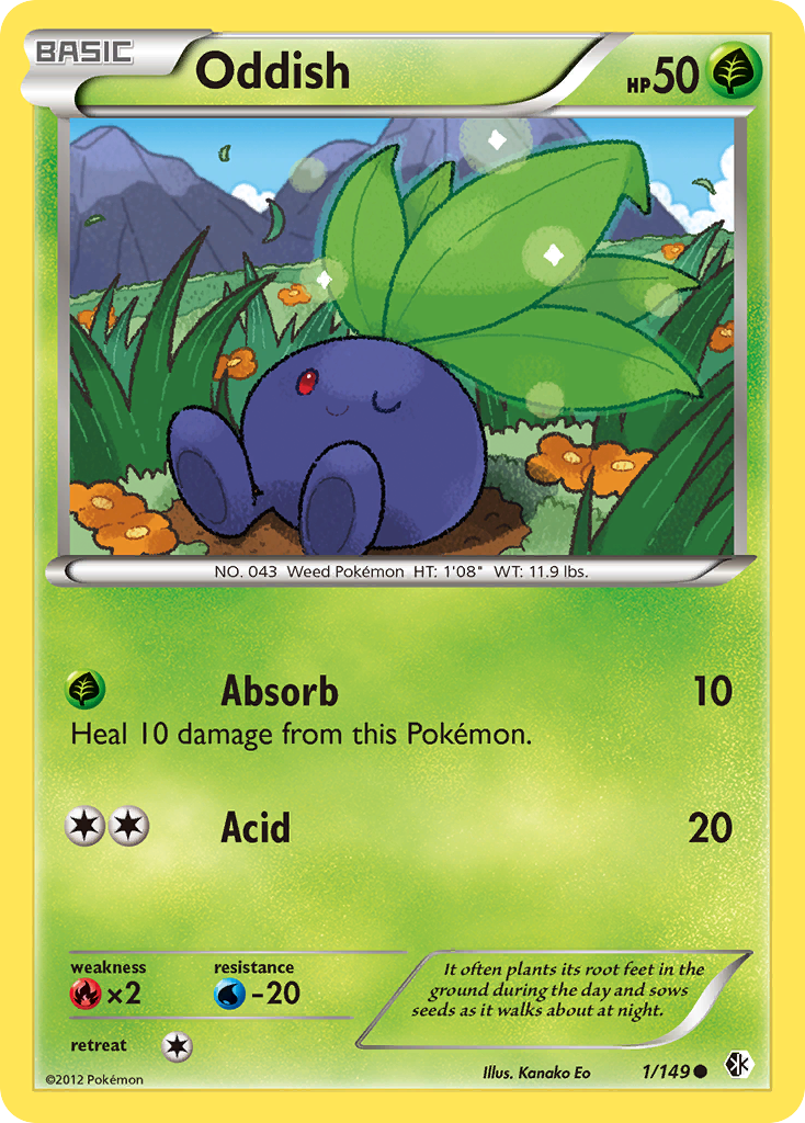 Oddish 1/149 Boundaries Crossed