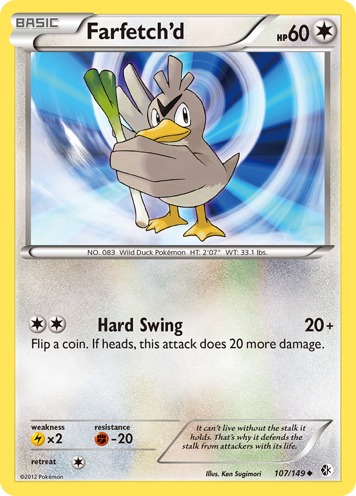 Farfetch'd 107/149 Boundaries Crossed