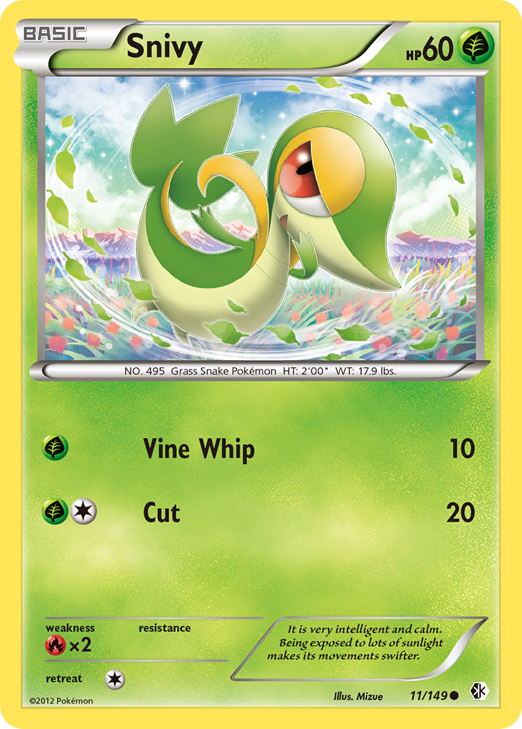Snivy 11/149 Boundaries Crossed